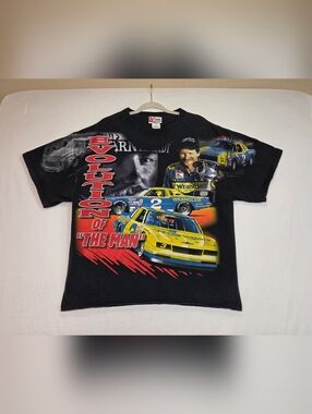 VTG Dale Earnhardt NASCAR AOP T Shirt XL Chase Authentics The Man Racing Tee